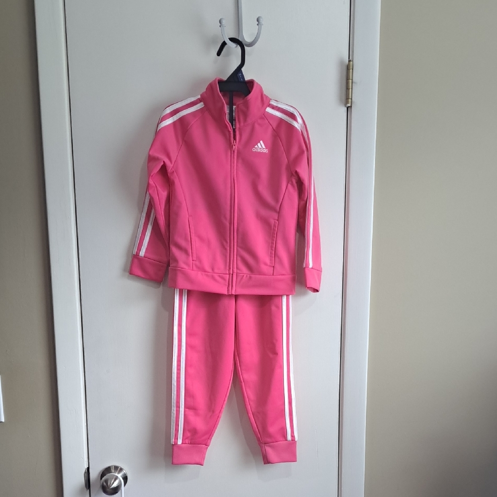 Adidas Pink Tracksuit for Kids